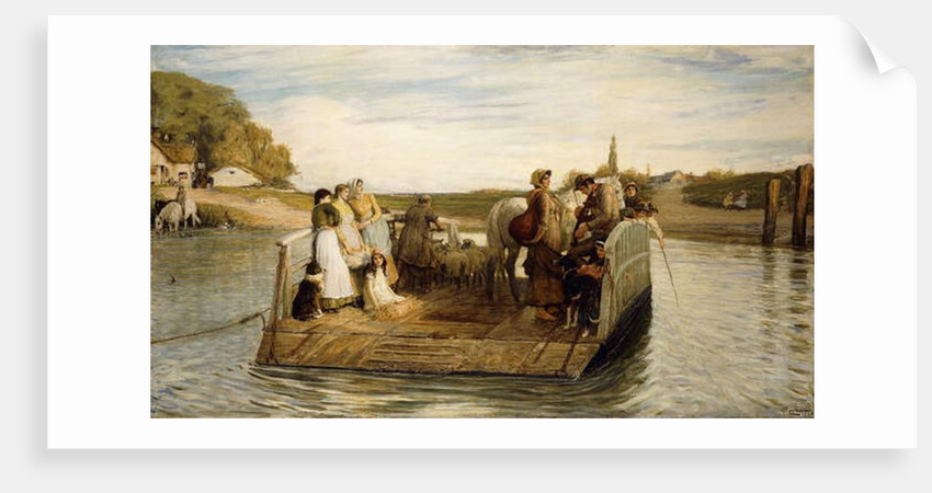 The Ferry, 1881 by Robert Walker Macbeth
