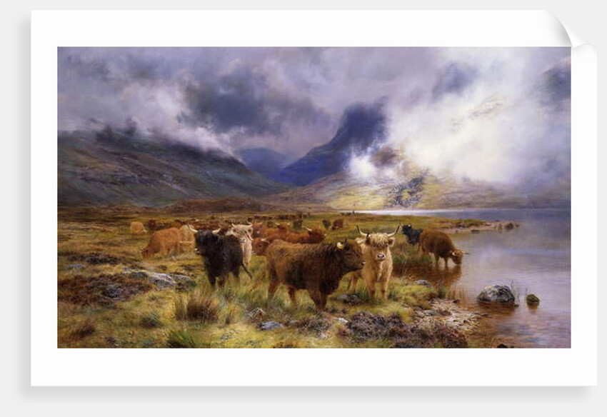 Through Glencoe by Way to the Tay, 1899 by Louis Bosworth Hurt