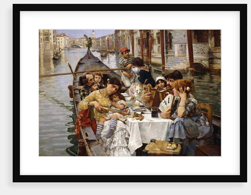 A Venetian al Fresco, 1885 by William Logsdail
