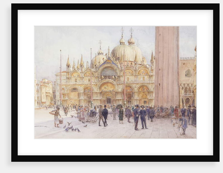 St Marks Square, Venice by Walter Frederick Roofe Tyndale