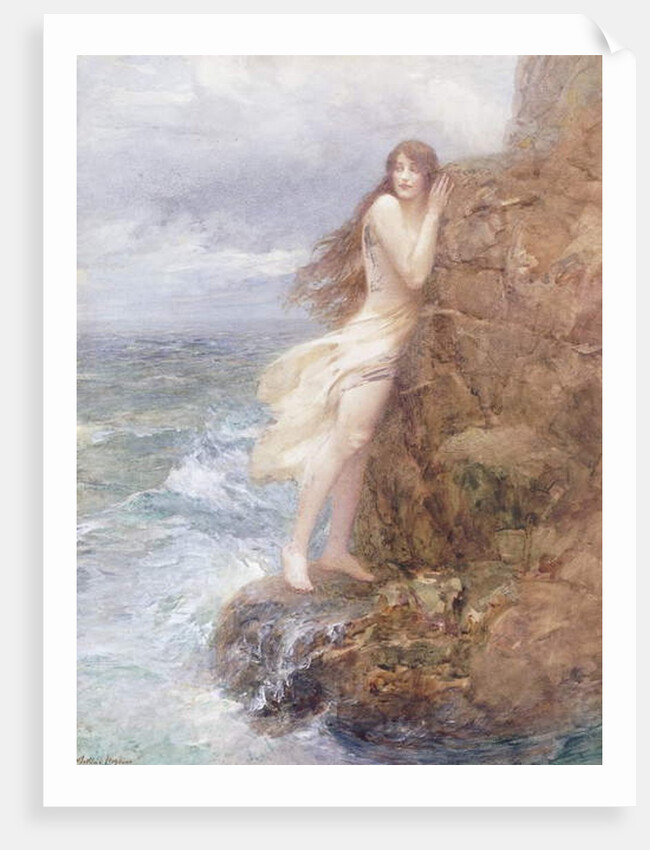 Winding the Skein by John William Godward