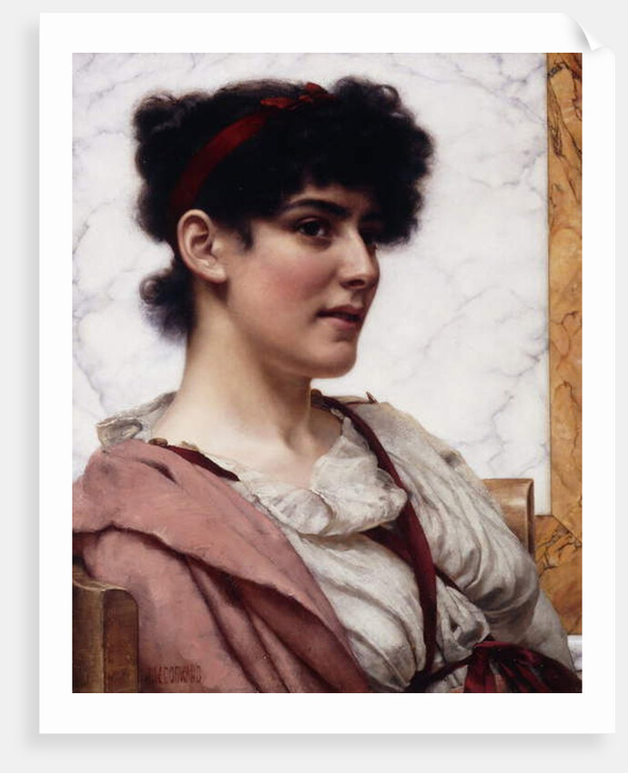 A Roman Beauty, c.1889 by John William Godward