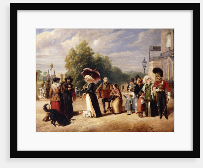 Hyde Park Corner with the Duke of Wellington's Residence by Charles Cranmer