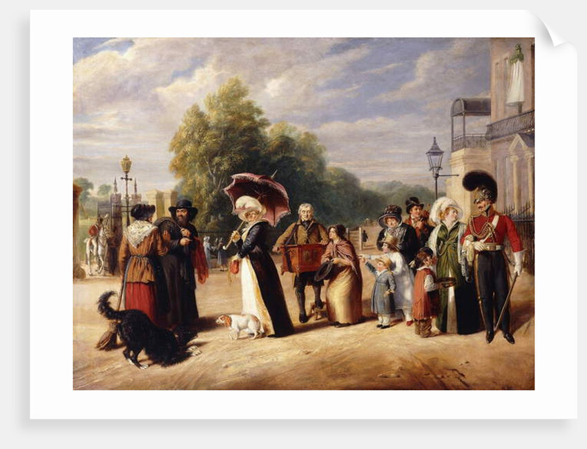 Hyde Park Corner with the Duke of Wellington's Residence by Charles Cranmer