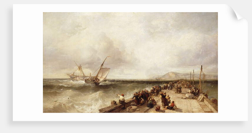 Honfleur, 1867 by James Webb