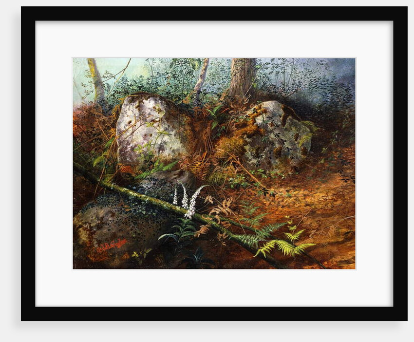 Newlay Wood, 1861 by John Atkinson Grimshaw