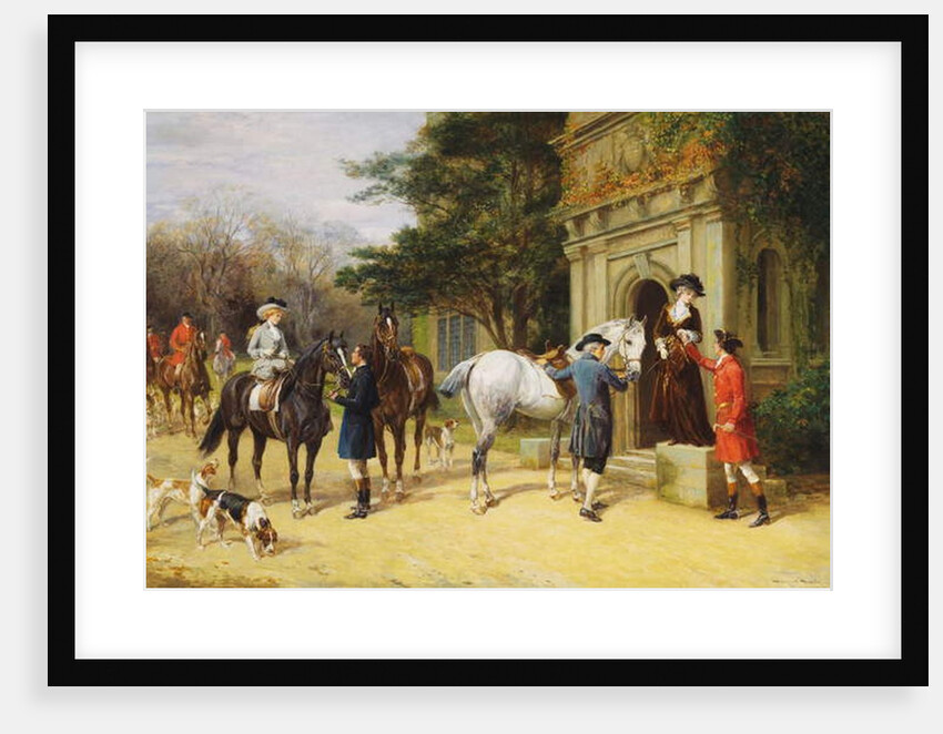 A Helping Hand by Heywood Hardy