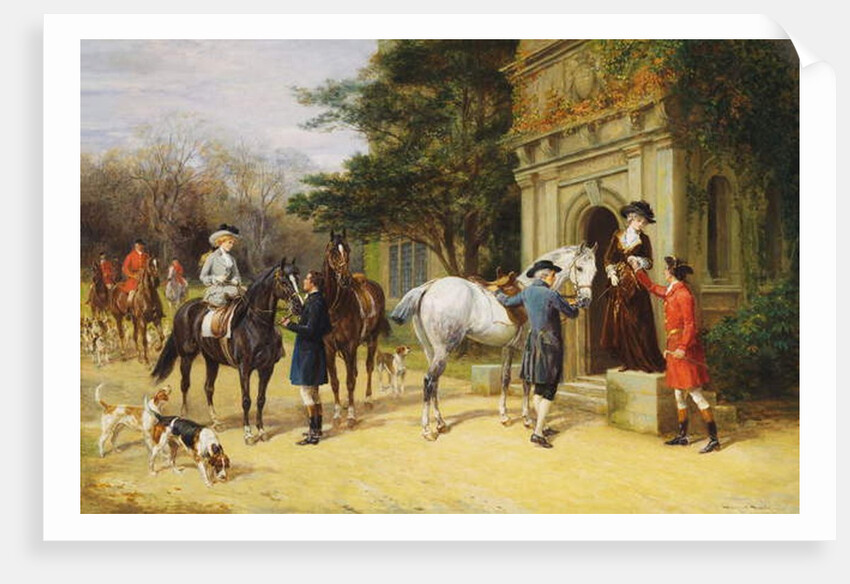 A Helping Hand by Heywood Hardy