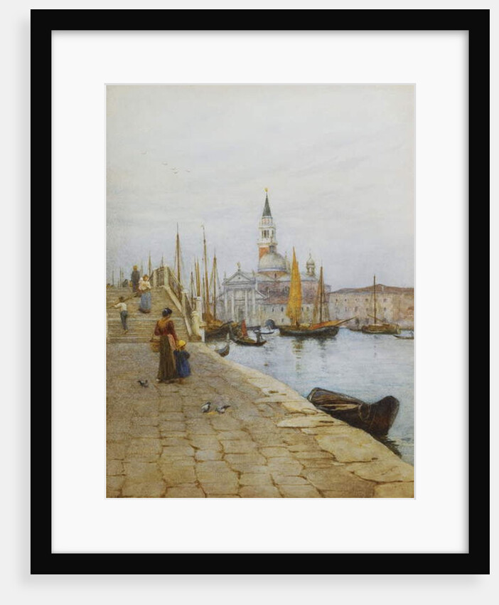 San Giorgio Maggiore from the Zattere, Venice by Helen Allingham