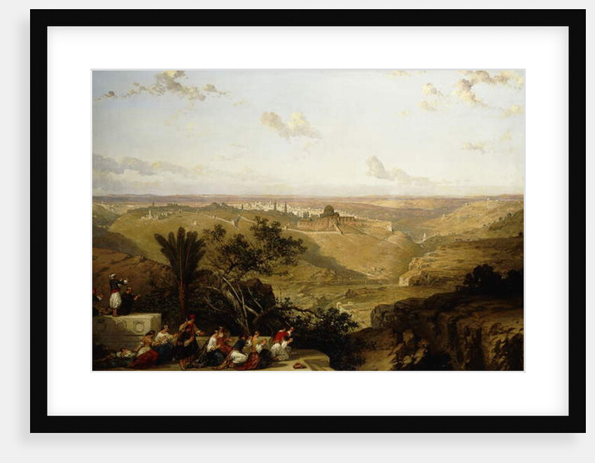 Jerusalem, 1860 by David Roberts