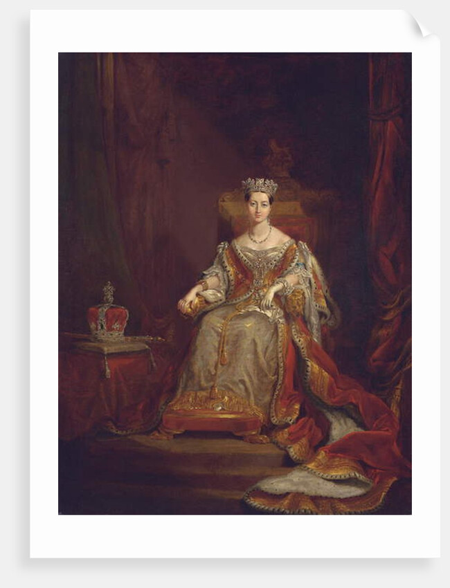Queen Victoria, 1838 by George Hayter