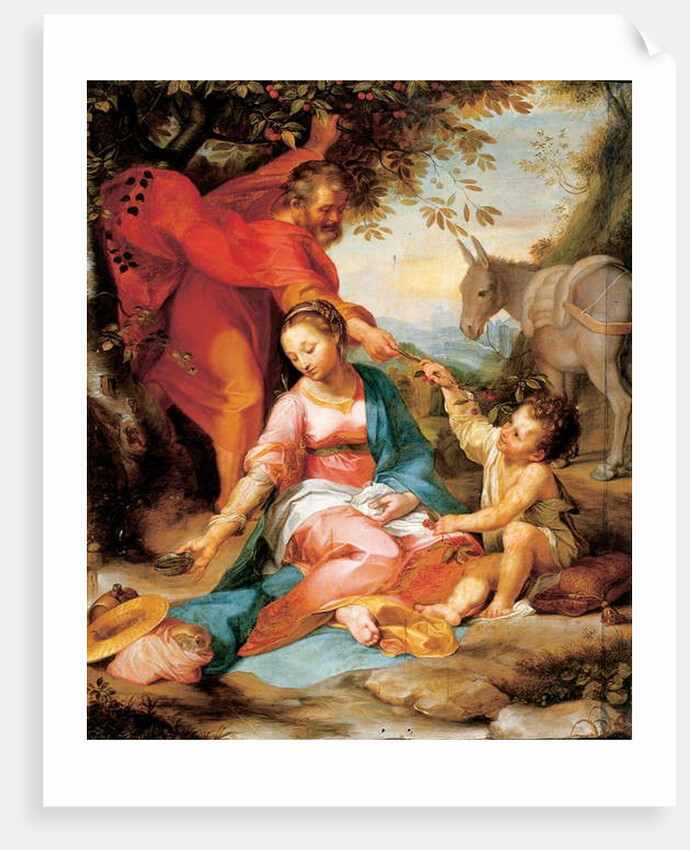 The Rest on the Flight into Egypt c. 1570-73 by Federico Fiori Barocci or Baroccio