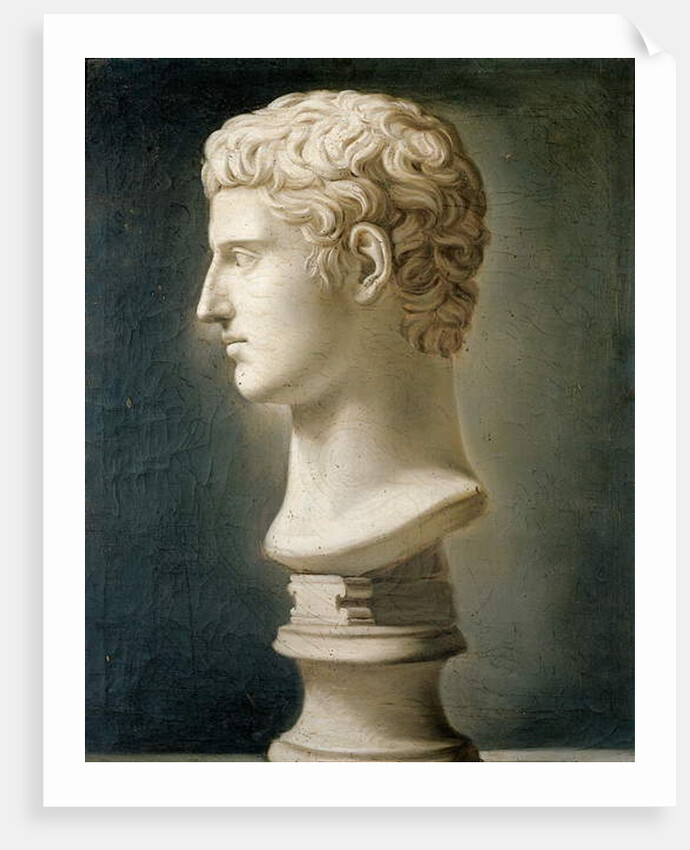 Bust of Caesar Augustus, c.1800 by School Italian