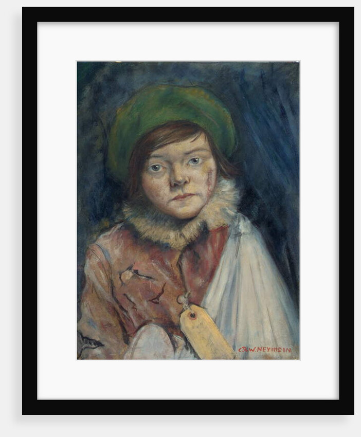 Camden Town Kid, or Cockney Stoic, 1940 by Christopher Richard Wynne Nevinson