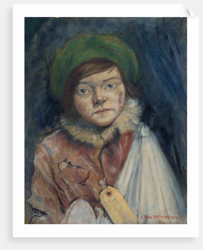 Camden Town Kid, or Cockney Stoic, 1940 by Christopher Richard Wynne Nevinson
