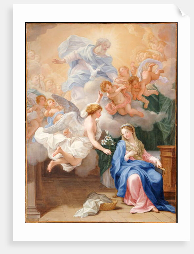 The Annunciation by Giovanni Odazzi