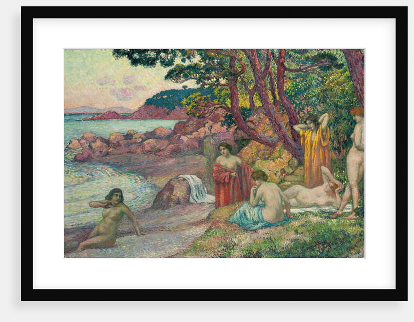 Bathers at Cap Benat, 1909 by Theo van Rysselberghe
