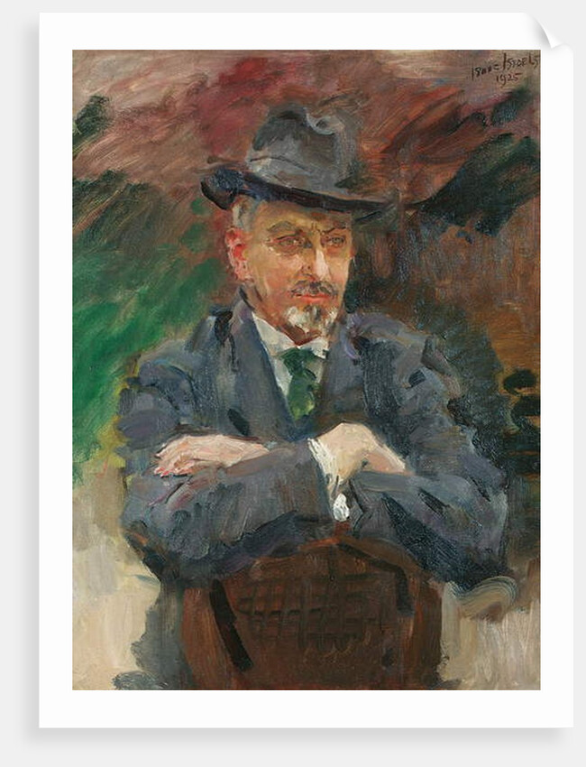Portrait of J. Wolterbeek Muller, 1925 by Isaac Israels