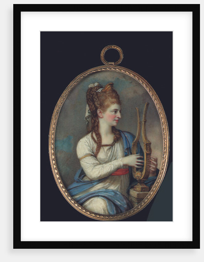 Sara Gustava Adelaide Schwan, 1797 by Giovanni Domenico Bossi