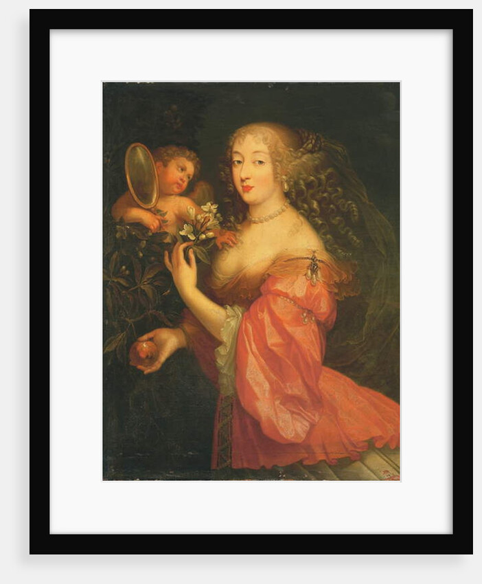 Portrait of Anne Marie Louise d'Orleans, Duchesse de Montpensier by Gilbert de Seve