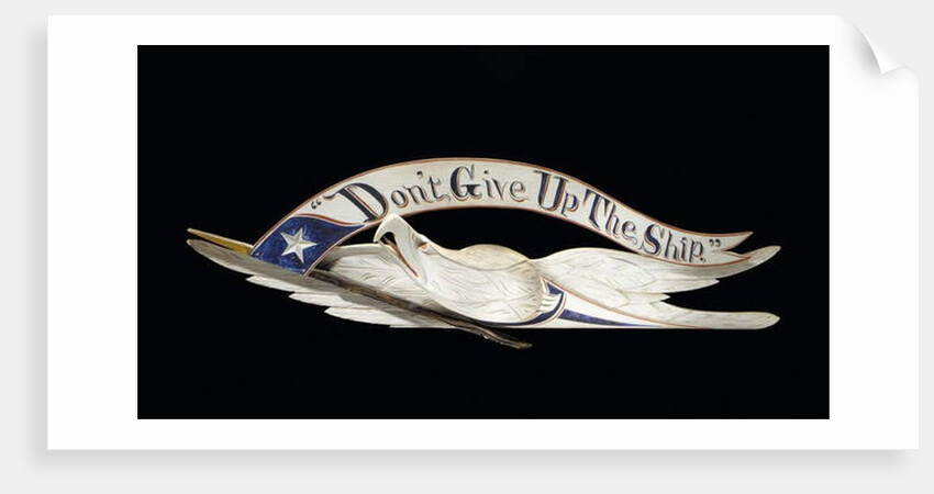 A Carved and Painted Spreadwing Eagle by John Haley Bellamy