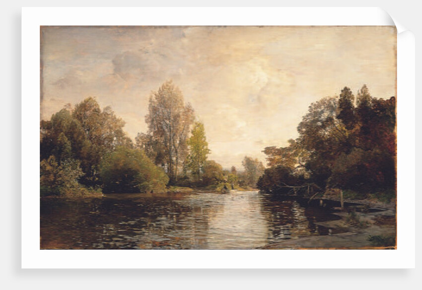 A view from Plankenberg, 1887 by Emil Jakob Schindler