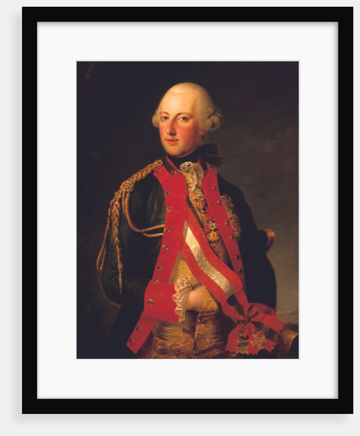 Portrait of Emperor Josef II by Joseph Hickel