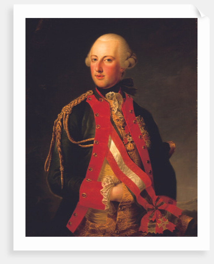 Portrait of Emperor Josef II by Joseph Hickel