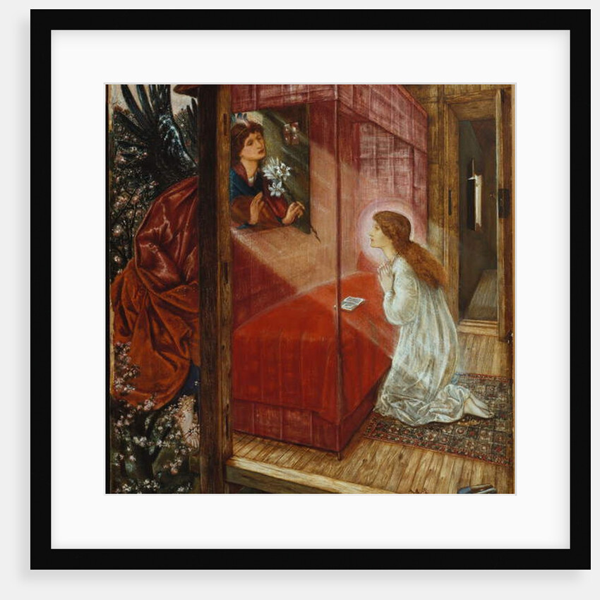 The Annunciation, 1863 by Edward Coley Burne-Jones