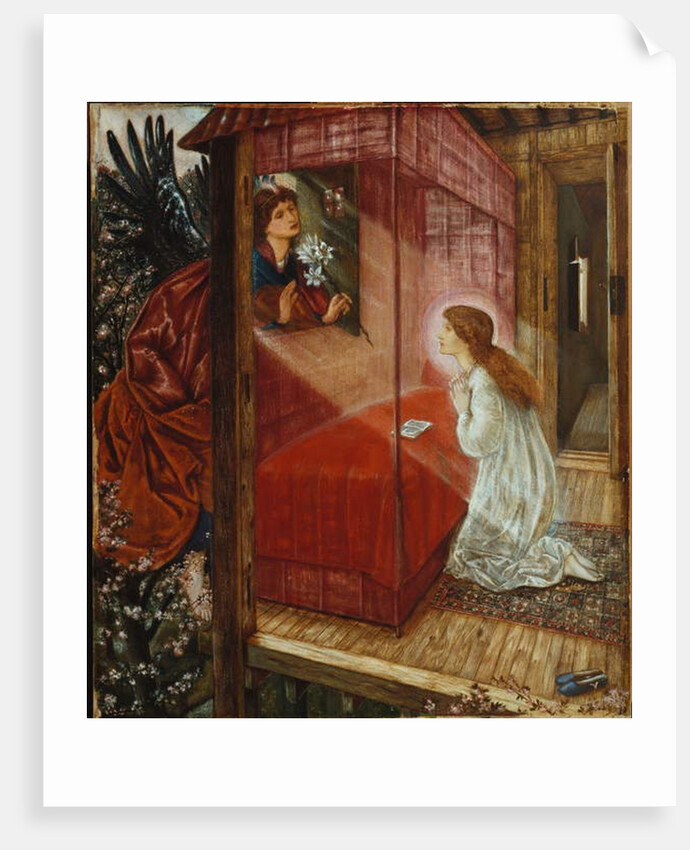 The Annunciation, 1863 by Edward Coley Burne-Jones