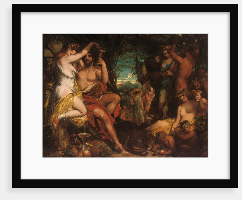 A Bacchanalian Revel by William Etty