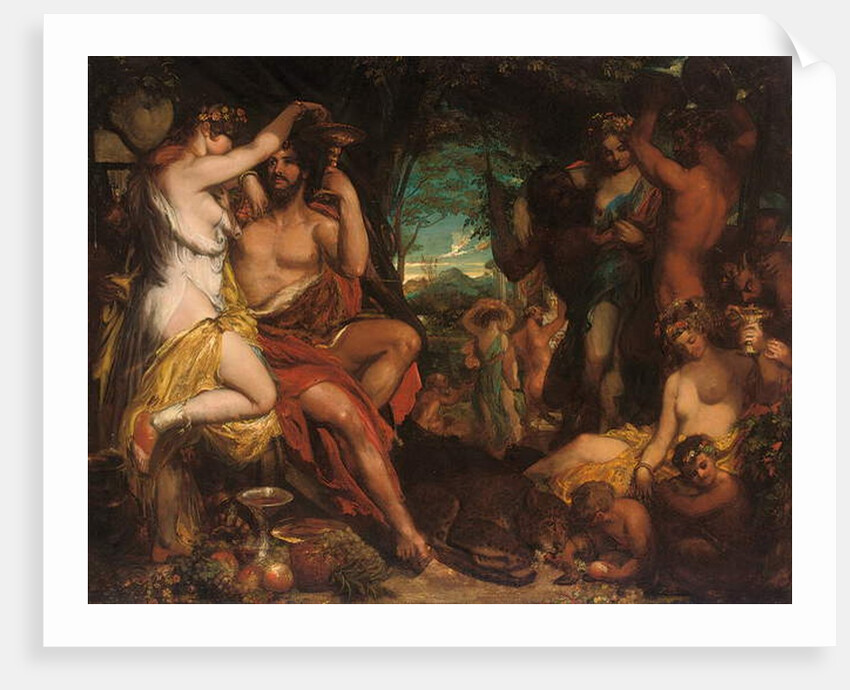 A Bacchanalian Revel by William Etty