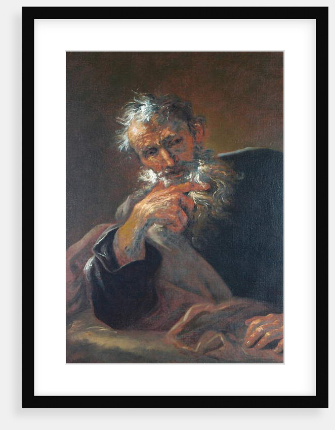 Portrait of a Philosopher by Pitr Brandl