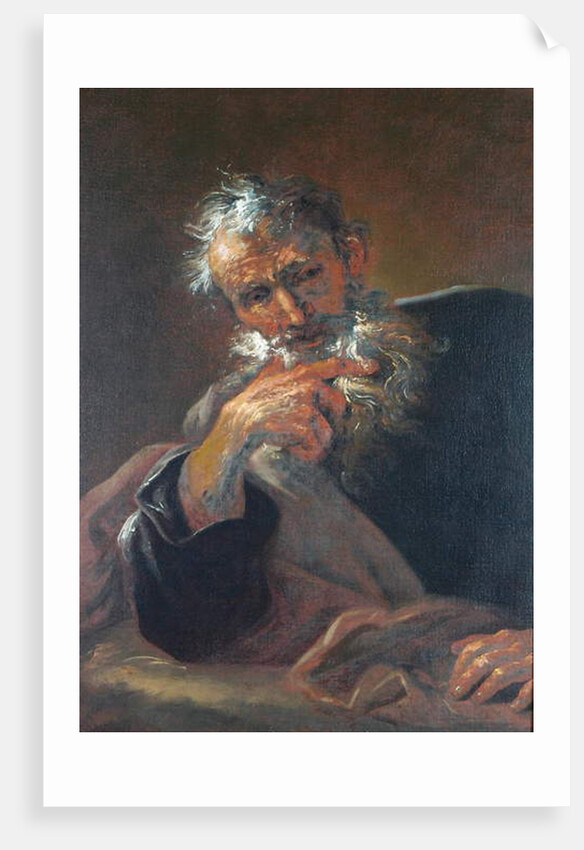 Portrait of a Philosopher by Pitr Brandl