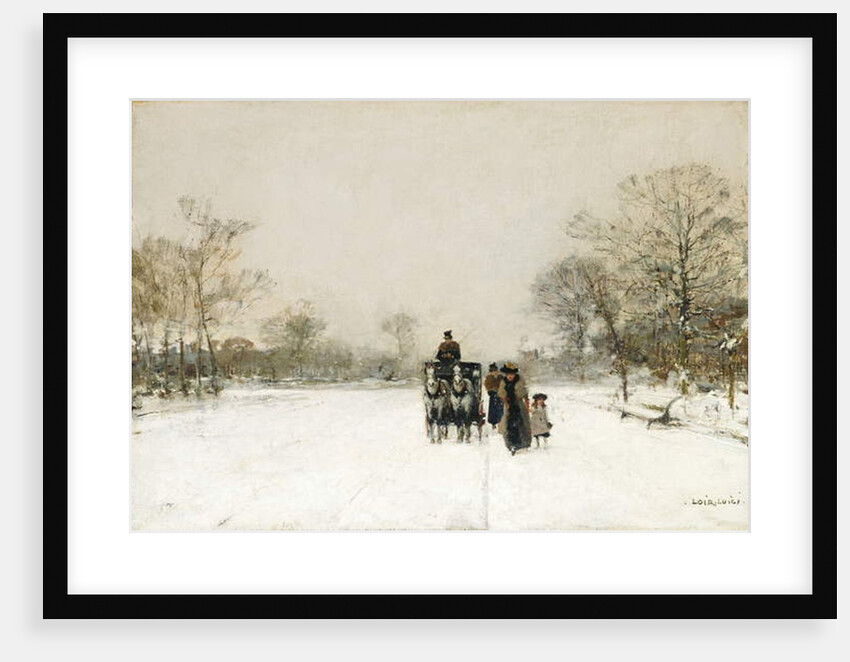 In the Snow by Luigi Loir