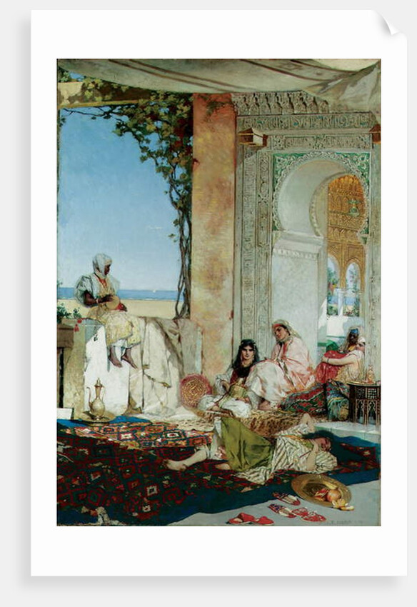 Women of a Harem in Morocco, 1875 by Jean Joseph Benjamin Constant