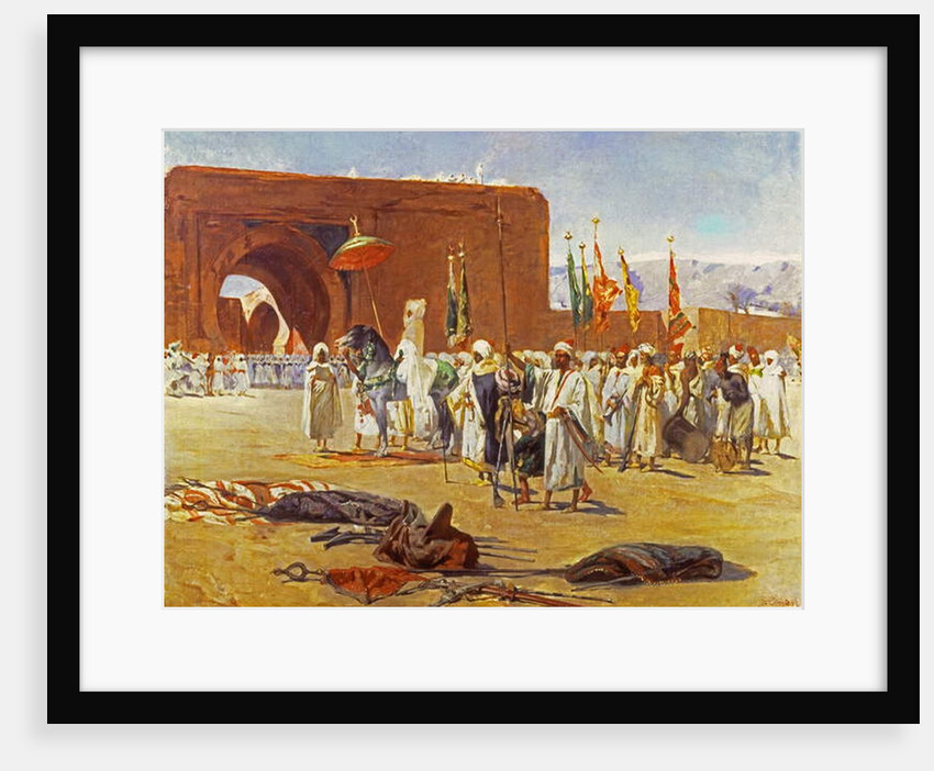 Moorish Procession by Jean Joseph Benjamin Constant