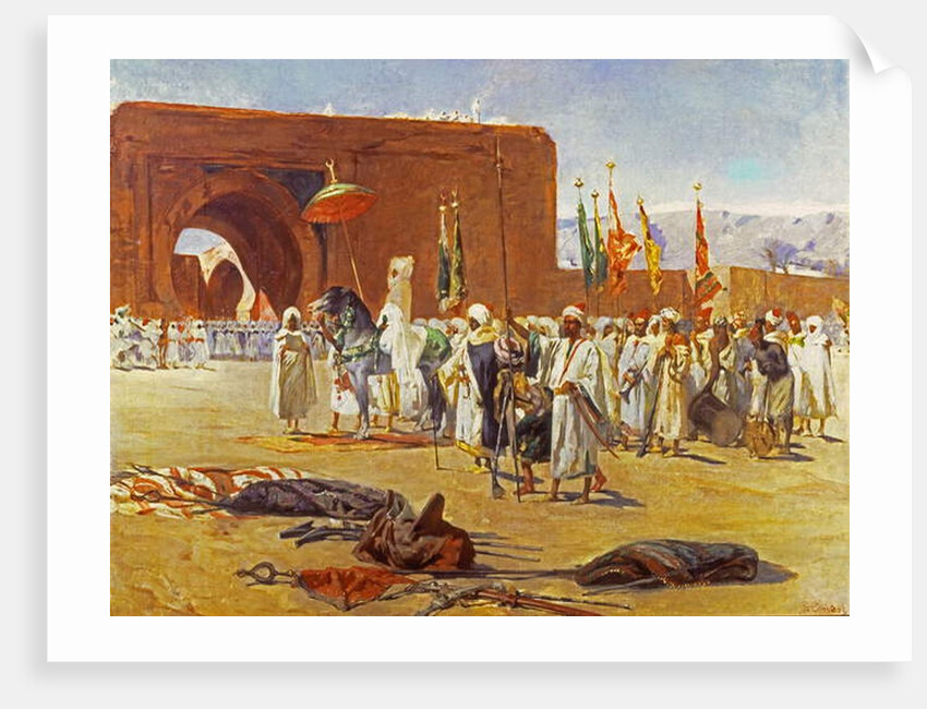 Moorish Procession by Jean Joseph Benjamin Constant