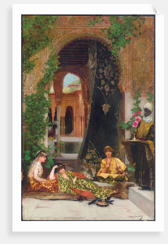 Harem Women by Jean Joseph Benjamin Constant