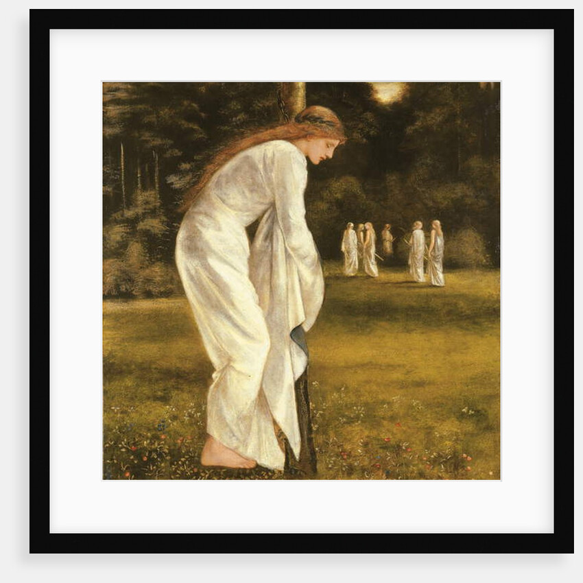 The Princess Tied to a Tree by Edward Coley Burne-Jones