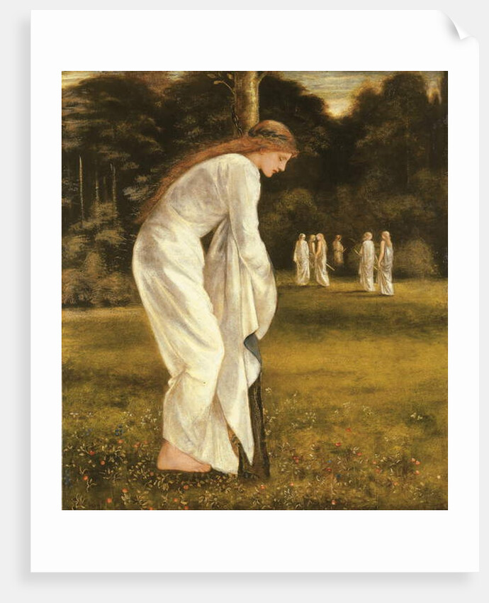 The Princess Tied to a Tree by Edward Coley Burne-Jones