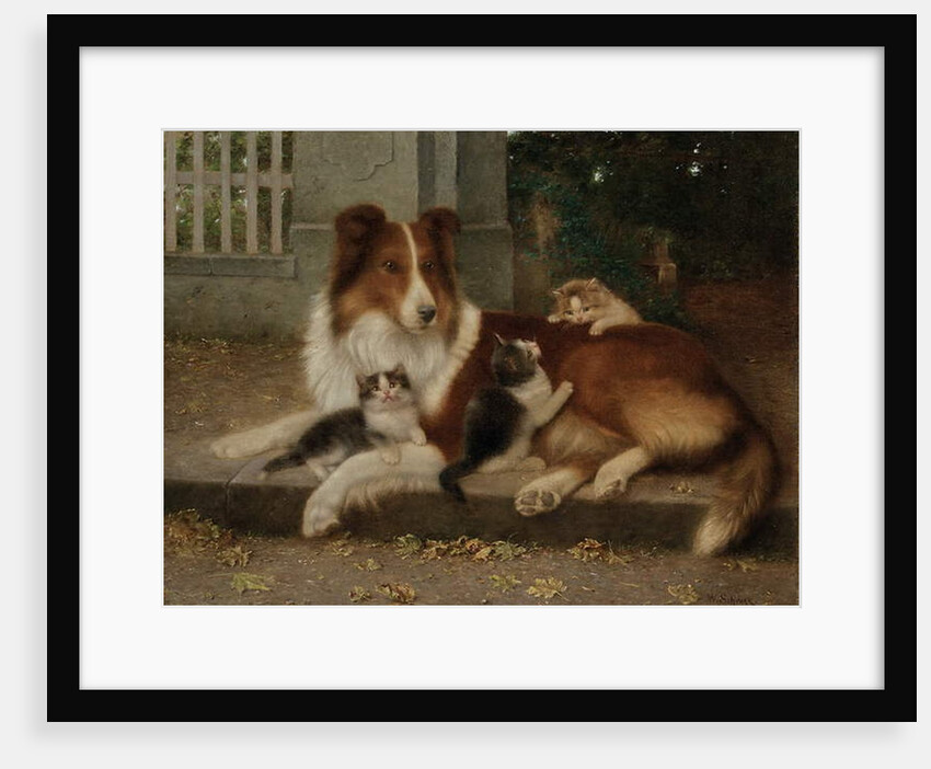 Best of Friends, 1906 by Wilhelm Schwar