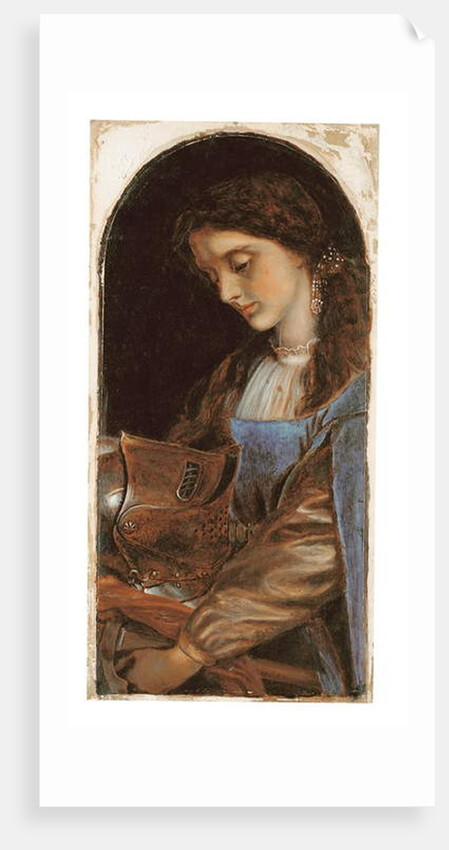 Elaine with the Armour of Lancelot, 1870 by Arthur Hughes
