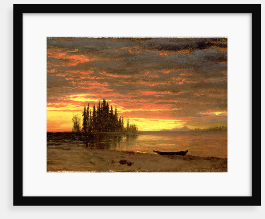 California Sunset by Albert Bierstadt