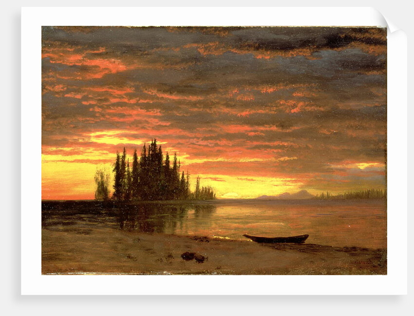 California Sunset by Albert Bierstadt