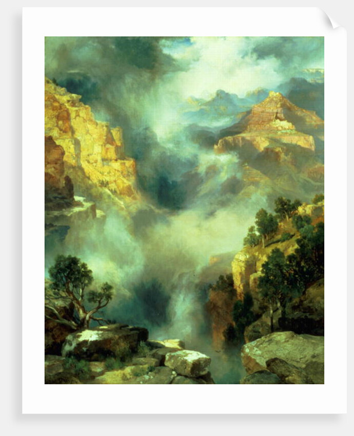 Mist in the Canyon, 1914 by Thomas Moran