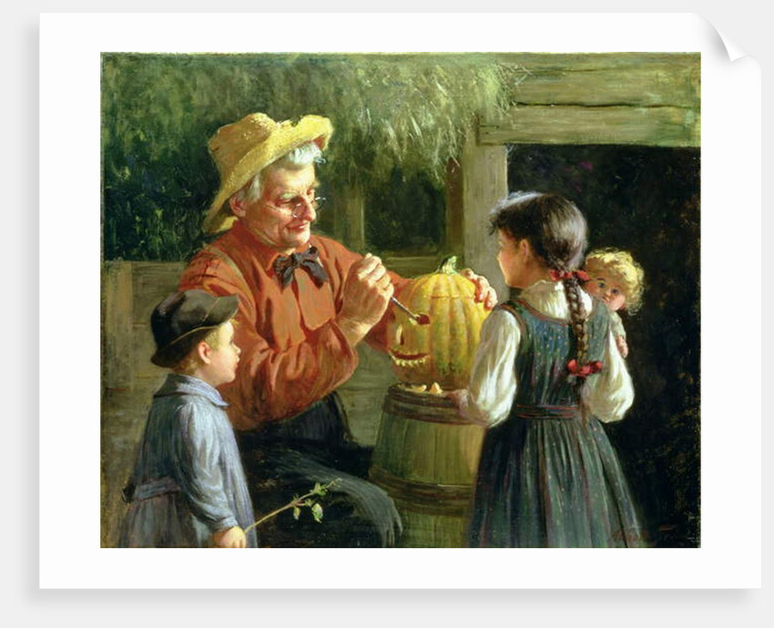 Jack-o-Lantern by Abbott Fuller Graves
