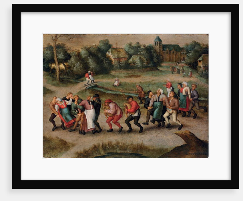 Saint John's Dancers in Molenbeeck, 1592 by Pieter the Younger Brueghel