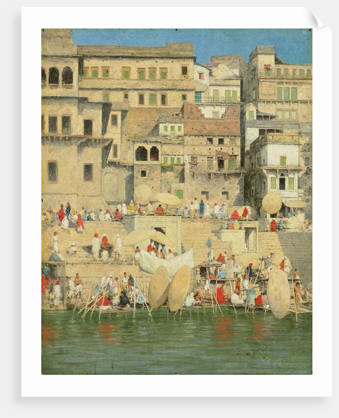 Benares, Blue is the Sky by Mortimer Ludington Menpes