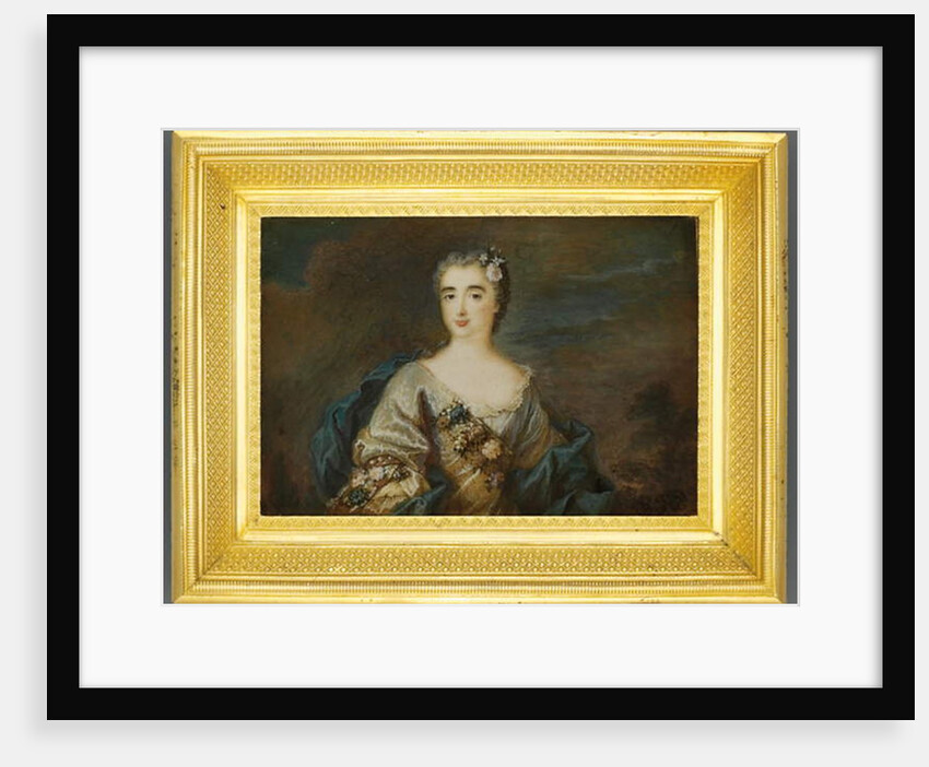 A lady called Louise-Jeanne de Durfot, Duchesse de Mazarin et de la Meilleraye, c.1750 by French School